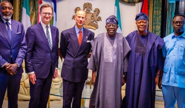 Tinubu to Duke of Edinburgh, Prince Edward, our economic reforms will empower more nigerian youths