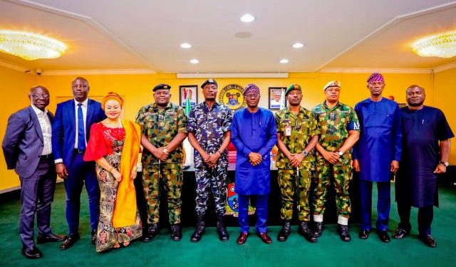 Sanwo-Olu at security council meeting, says Lagos will remain peaceful
