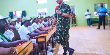 NYSC DG challenges Corps members to raise education standards, embrace skills development