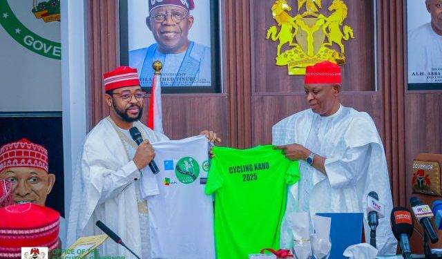 Kano Gov unveils Cycling Kano 2025 jersey ahead of Saturday’s event