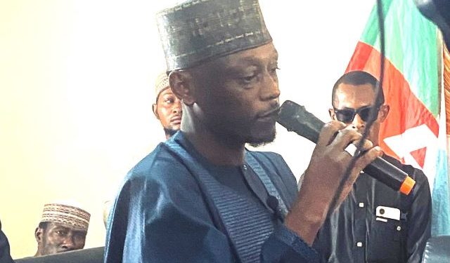 Atiku’s Son, Abba, formally joins APC in Adamawa
