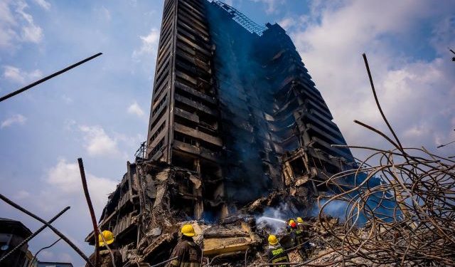 GNI Fire: Sanwo-Olu expresses deep sadness, confirms 8 deaths, declares area unsafe
