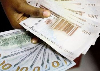 Naira gains N1.54 against dollar at N1,429.30