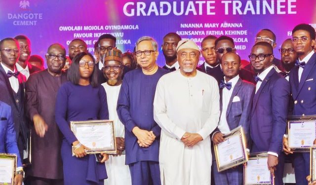 Dangote Cement welcomes over 100 new engineers on completion of graduate trainee program