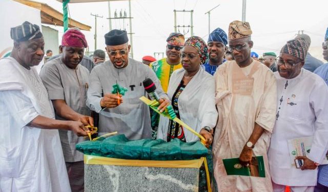Gov Abiodun commissions Wole Soyinka Train Station Road, set to inaugurate 20 more roads