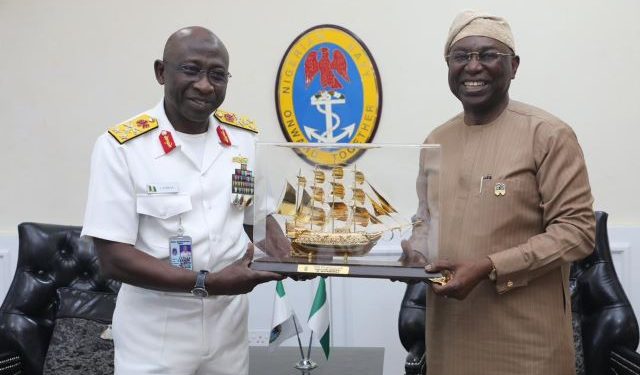 Maritime Security: NIMASA DG visits Chief of the Naval Staff, mulls expansion of deep blue project