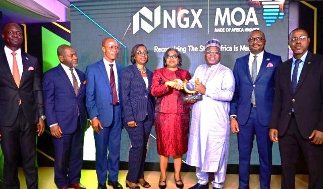Transcorp, DMO, CardinalStone, Chapel Hill Denham, among winners at NGX Made of Africa Awards