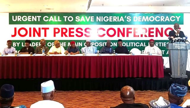 Nigeria: Opposition parties reject new Electoral Act, demand fresh amendment