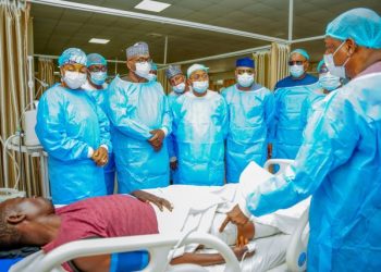 Photo News: Governors visit victims of Kaiama killings