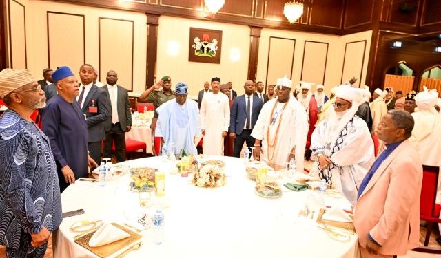 Tinubu hosts religious and traditional leaders for breaking of fast, says our unity remains unshakable