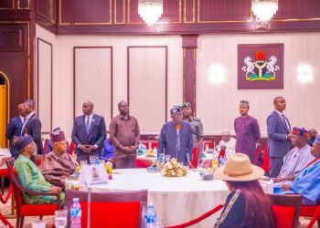 Tinubu to leaders of political parties, democracy, rule of law will survive and thrive in Nigeria under my administration