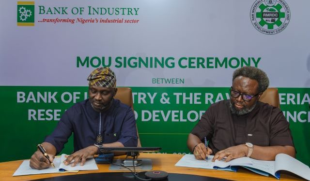 BoI signs strategic partnership with RMRDC to foster agric value-chain growth
