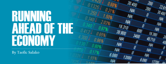 CAPITAL MARKET: Running ahead of the economy
