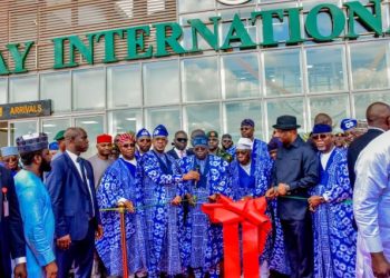 Tinubu, Akpabio, Obasanjo, others laud Abiodun at Gateway Airport inauguration