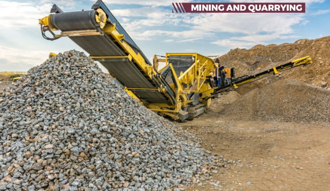 MINING AND QUARRYING: The next big ticket