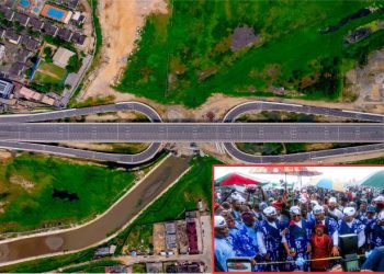 Photo News: Tinubu  inaugurates Opebi-Ojota Link Bridge, Multi-Agency Complex, LAGIS