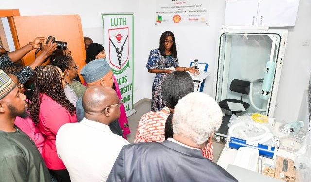 Shell/NNPC boost respiratory care in Nigeria with donation of key equipment to LUTH