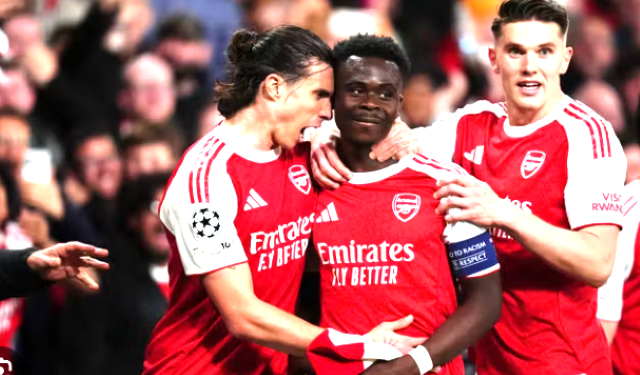 Saka’s goal sends Arsenal to Champions League final