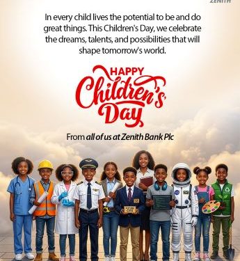 Zenith Bank elevates focus on children, renewing commitment to raising tomorrow’s leaders
