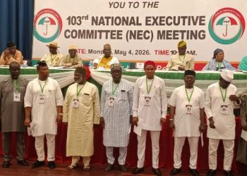 Makinde-backed PDP faction inaugurates Turaki, others as Interim NWC