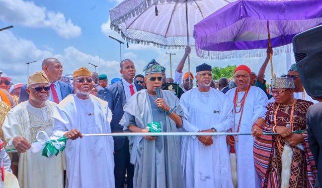 Nigeria: Shettima inaugurates Akure flyover