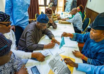 Gov Abiodun submits nomination form as consensus candidate for Ogun East Senatorial District