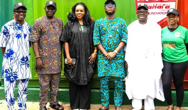 Sahara Group Foundation commissions two Sahara go-recycling hubs in Ojodu LCDA
