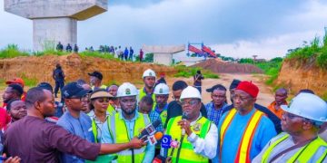 Umahi inspects ongoing FG projects in Ebonyi, dismisses opposition ahead of 2027 polls