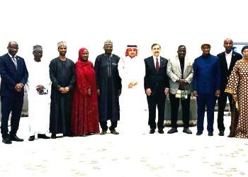Ex-INEC Chairman, Mahmood Yakubu arrives Qatar as Nigeria’s new Ambassador,