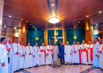 Tinubu to Catholic bishops, we are stabilising the nation, prosperity on the horizon