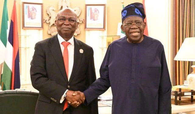 Maritime Development: Tinubu receives in audience DG NIMASA