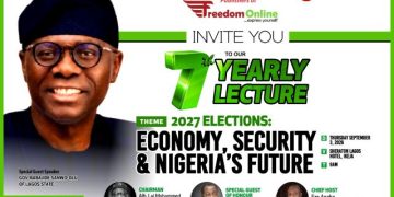 Sanwo-Olu, Lai Mohammed, Gbenga Daniel to discuss 2027 elections, insecurity at 7th Freedom Online lecture