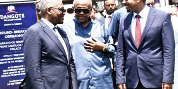 Ethiopia, Djibouti presidents commend Dangote’s $660m pipeline project as game-changer for regional trade and energy security