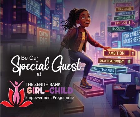 Zenith Bank to launch maiden Girl-Child Empowerment Programme